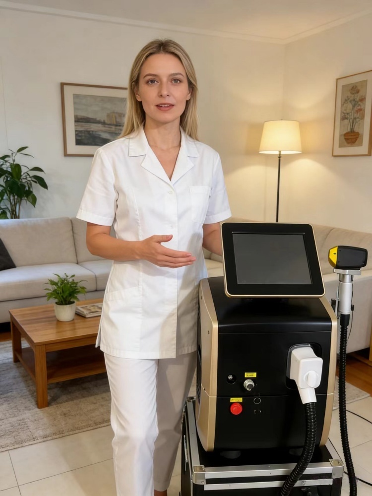 Laser Hair Removal Diode 808 - Profesyonel Diyot Lazer Epilasyon Makinesi Tam