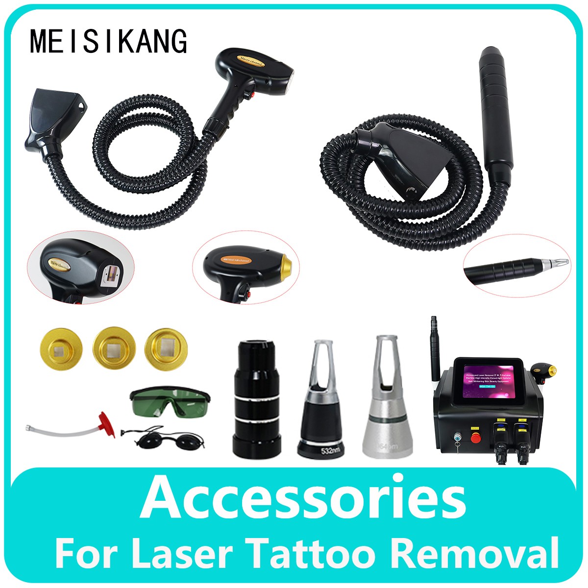Laser Hair Removal Diode 808 - Cilt Bakımı İçin Aksesuarlar, Nd Yag