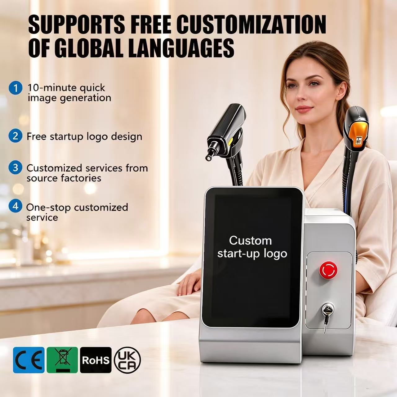 Laser Hair Removal Diode 808 - Profesyonel Diyot Lazer Epilatör 755 808