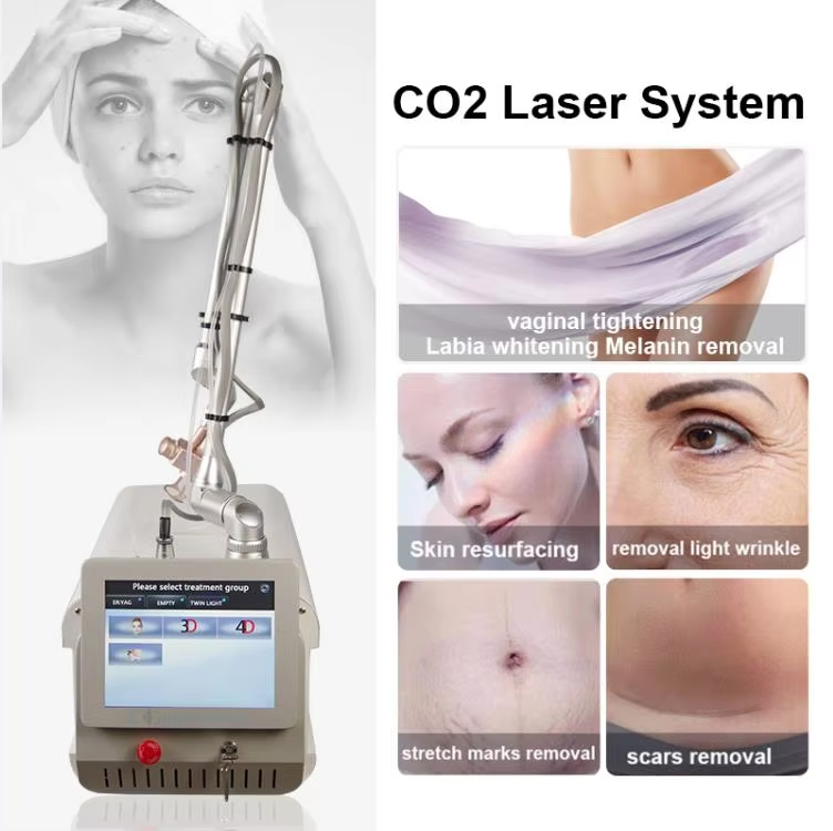 Taşınabilir CO2 Fraksiyonel La - Laser Skin Resurfacing Machine incelemesi ve fiyatı