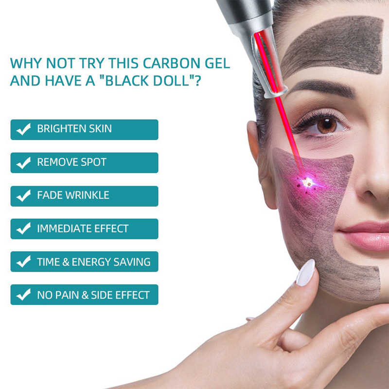 80 ML/PCS Siyah Jel Maskesi ND - Laser Carbon Peel Cream Gel 80Ml incelemesi ve fiyatı