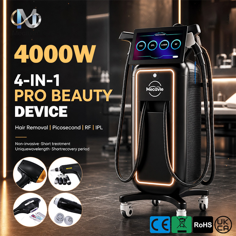 4'ü 1 Arada Yüksek Güçlü Titan - Laser Skin Resurfacing Machine incelemesi ve fiyatı