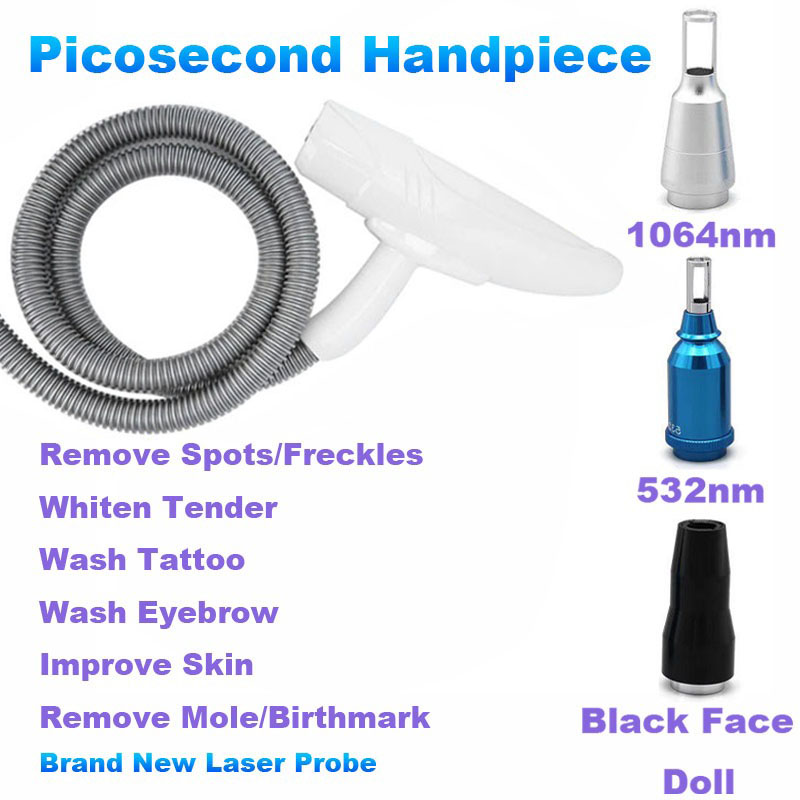Pikosaniye El Cihazı 1064nm 53 - Q Switch Nd Yag Laser Tattoo Removal incelemesi ve fiyatı