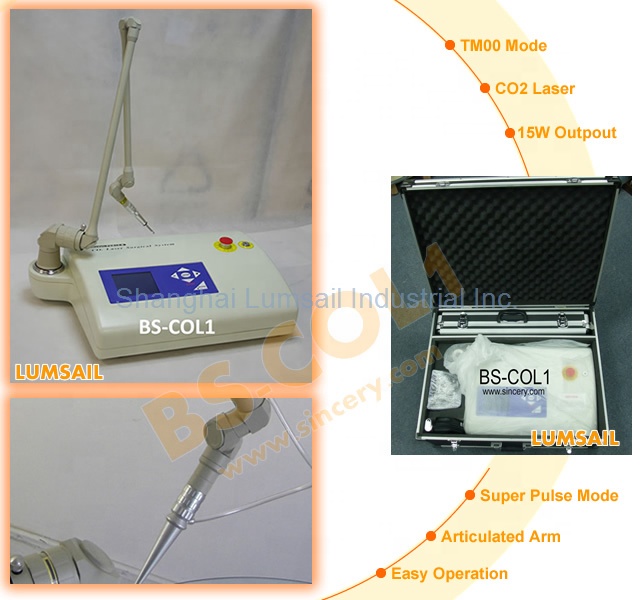 Taşınabilir 15W CO2 Cerrahi La - Co2 Fractional Laser Machine Clinic incelemesi ve fiyatı