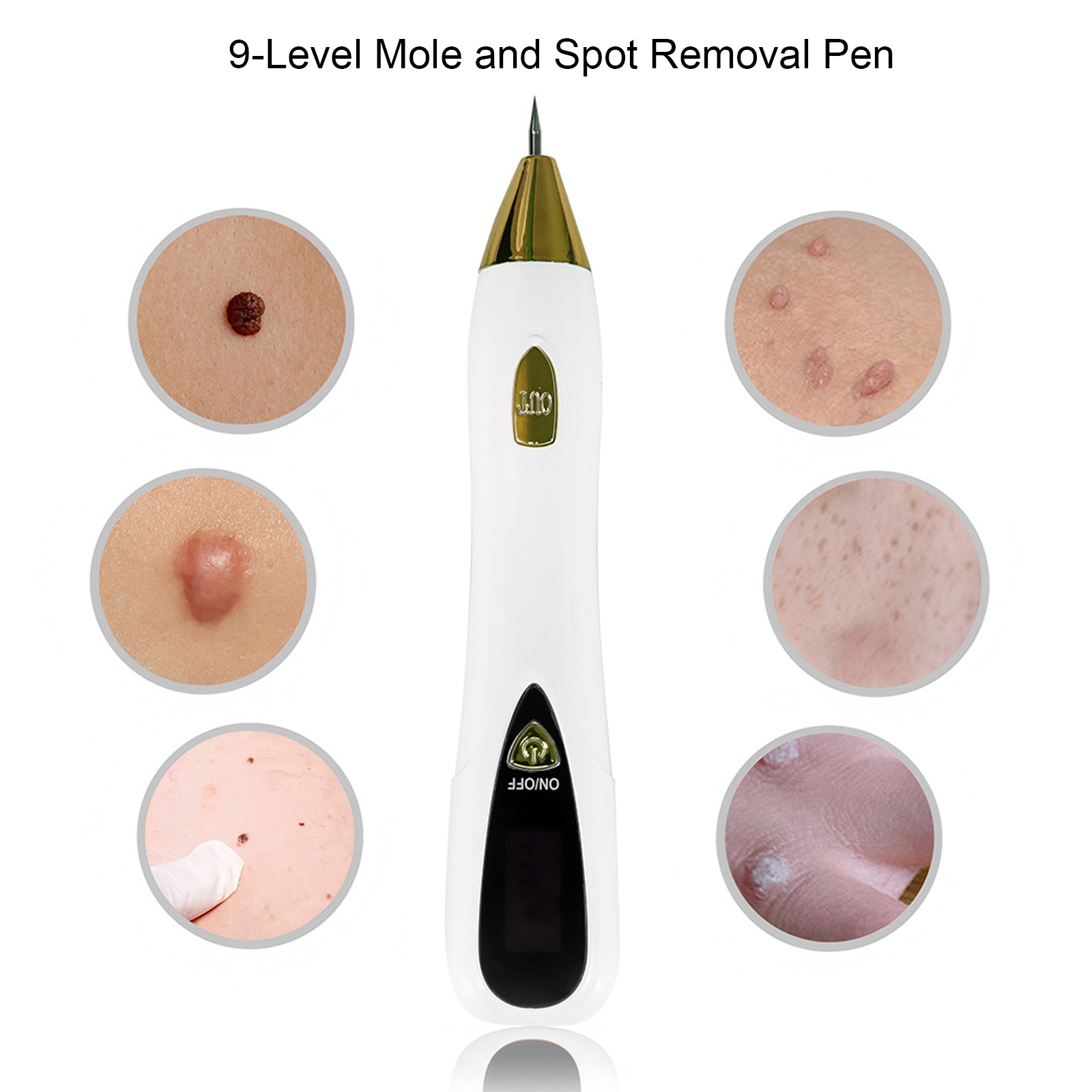 9 Seviyeli Profesyonel Siğil v - Plasma Mole Spot Removal Pen 9 Level incelemesi ve fiyatı