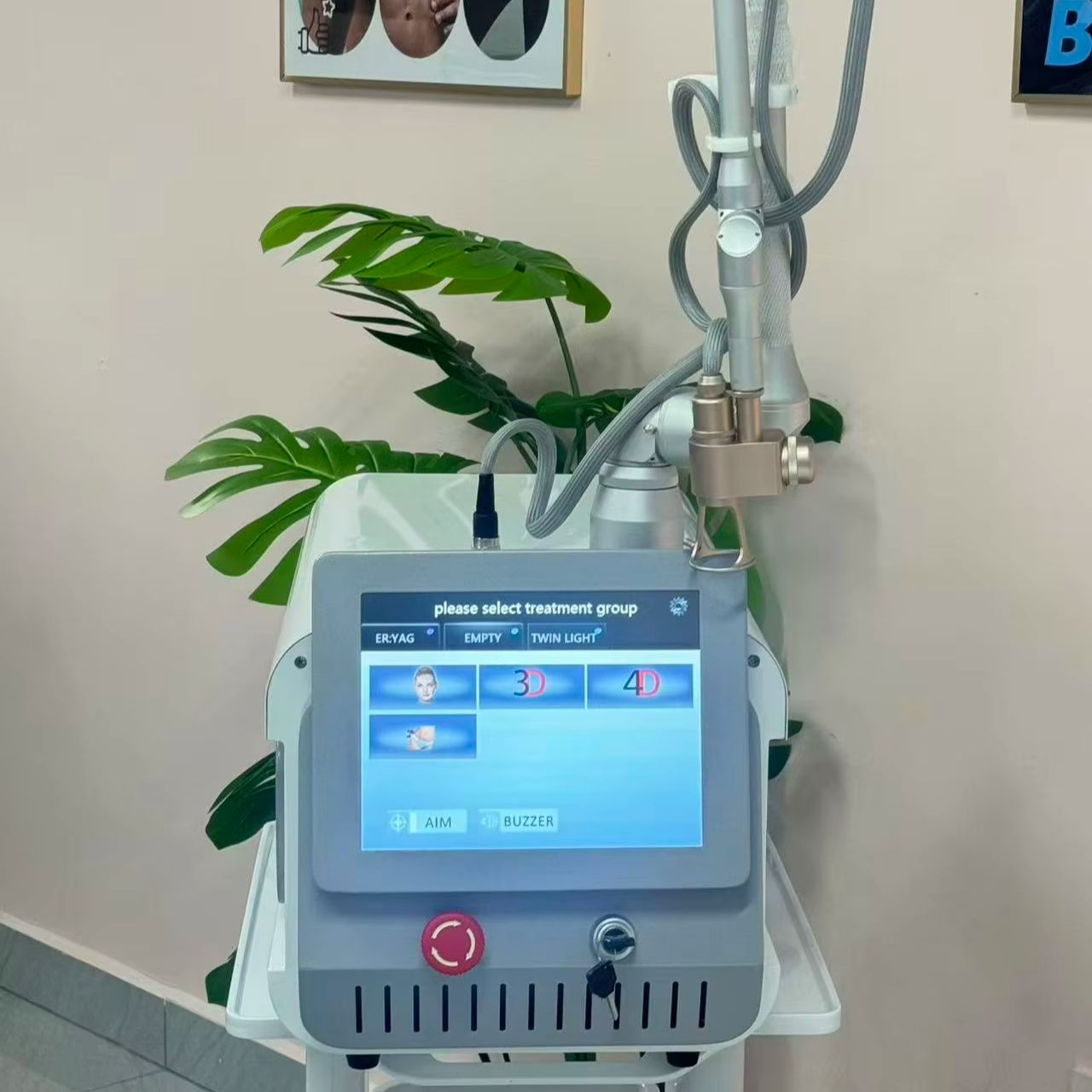 Profesyonel Co2 Fraksiyonel La - Laser Skin Resurfacing Machine incelemesi ve fiyatı